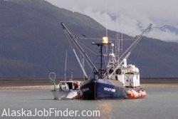 Alaska Fishing Tender Boat Photo